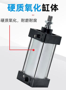 SC标准5气缸SC125/16/200/250X2X50X*75X100X102574885X150160X17