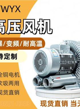 twyNFQx公1司B-2D-1250W高压漩涡风机涡流R机式高压鼓风现货