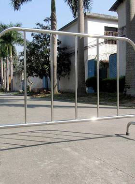 顺路科技动1.5马米不锈钢铁马地铁广场专移用铁马OCJ护栏铁护栏