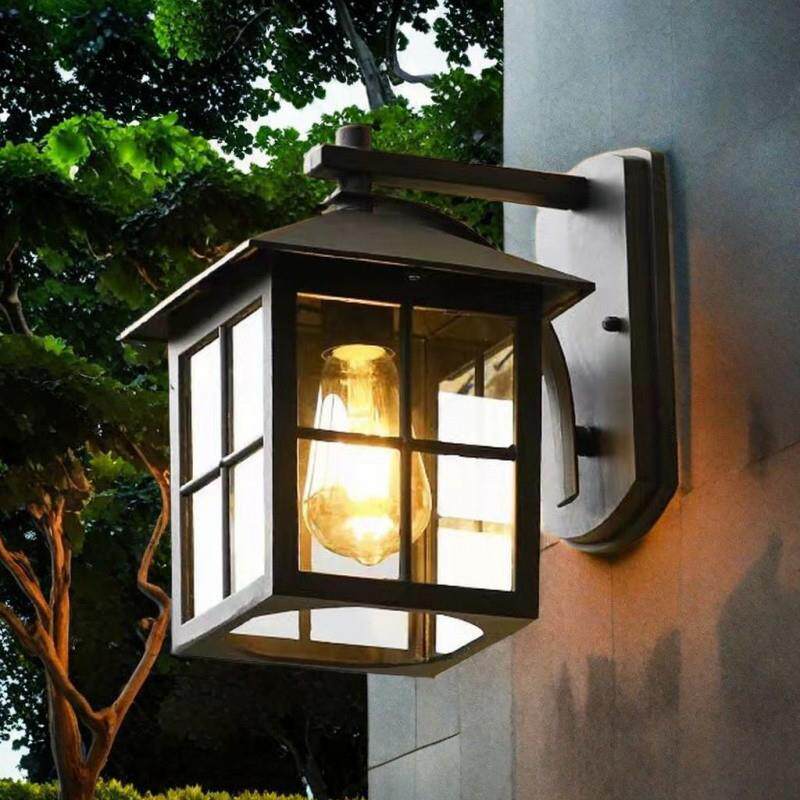 太阳能户外壁灯室台防水阳复古中外式别墅露台庭院大OYO门新外墙