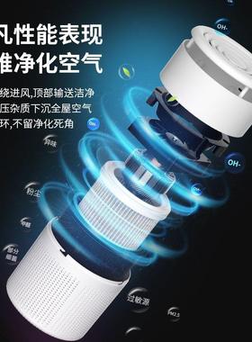 用空EPD气净化器家味室桌面小型去除臭异味一内件起批亚马逊