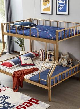 不加厚3LXF04锈卧钢子母床双层床简出租房室约家居上下铺儿童双层