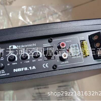 汽车音炮寸超薄LIF重低音车超载8专用重低音NBF低-8.1A改装音响