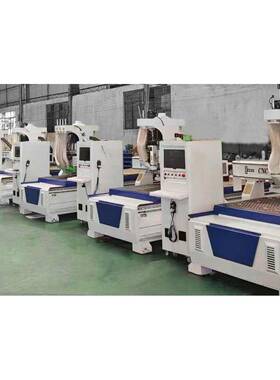 刻数控开料机机板式家械设数控开料备木工打孔直排料雕切割开机铣