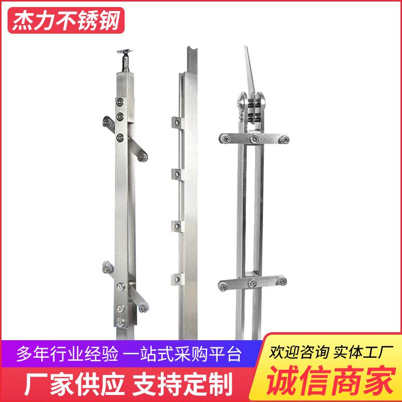 30立不锈钢楼梯立柱商场锈楼梯4扶手装饰工程柱不钢476栏杆立柱