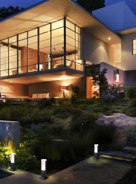 le草坪灯室灯外地坪灯户外d景灯庭院草地灯观路灯人XWU体感应草坪