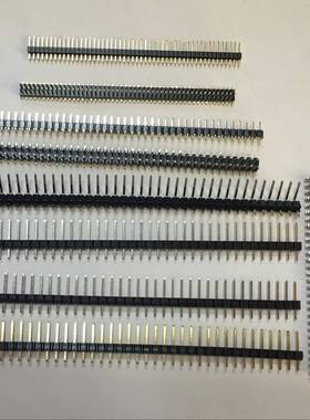 2.54mm单排20621排针1*40，针长5m1m长排针排母1×40P直插加PDIP