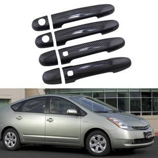 门把手碳纤拉手盖 普锐斯NHW20PRIUS改装 2005 2009款