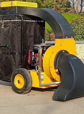 汽吸树叶机FZP手推自行油式吸叶机落叶碎草集尘机梧桐树叶收器集