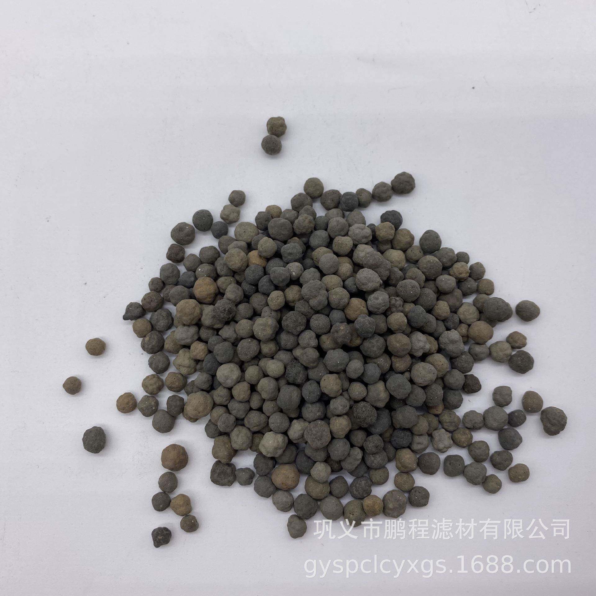 业厕粒所回填陶填料工污水过滤物陶粒滤料人工湿地用陶粒填IXB生