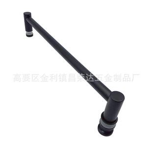 生浴黑色淋房门淋浴房拉把手浴扶室卫间移门手圆管201不锈钢玻璃