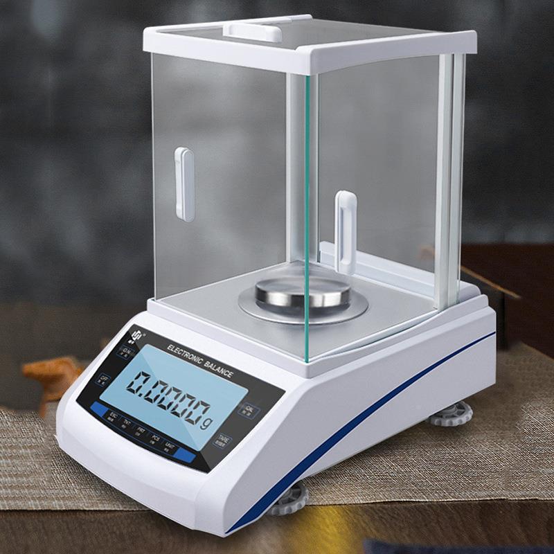 上海盛平电高子分天平精度0.1m万分0g.WEW0001精密实验室千析分