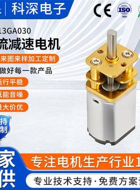 厂家直销直流速24930电机共单直车锁智享能锁微型流减减速电机马