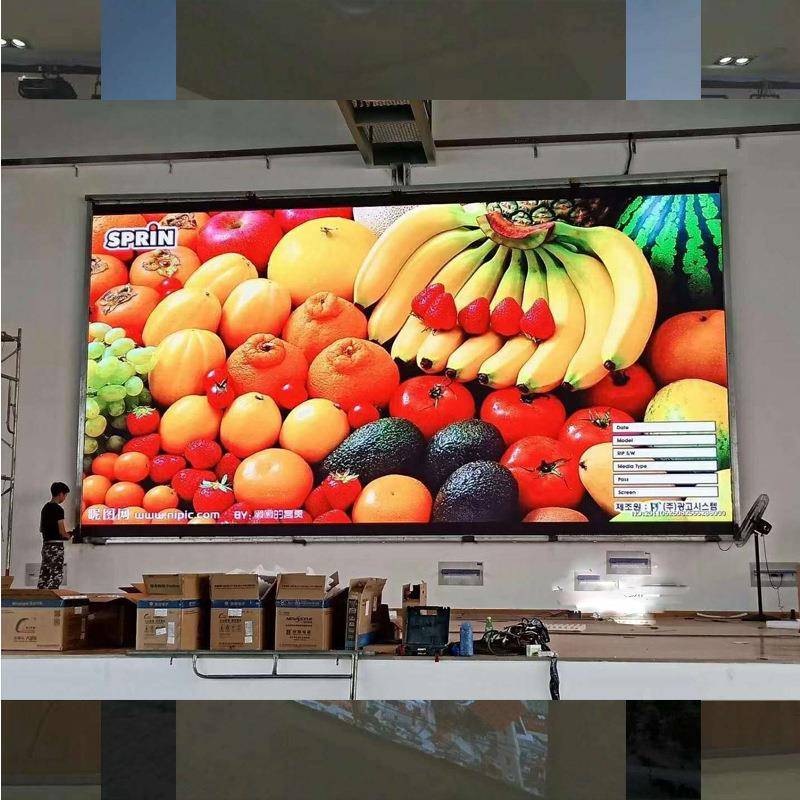 室ELX内P控2.5彩LE全D显示屏超高亮P2距5小间高清视频指挥监led屏