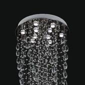 复式 梯吊晶灯别墅中楼楼客厅大吊灯楼梯间QUA长创意个性 餐楼厅水