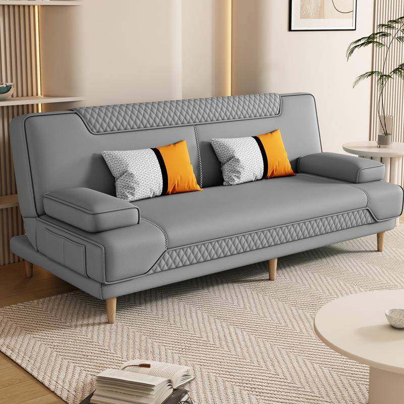 沙发功床厅多能两用折叠小户型经济型见详情乳胶懒发人双人布艺沙