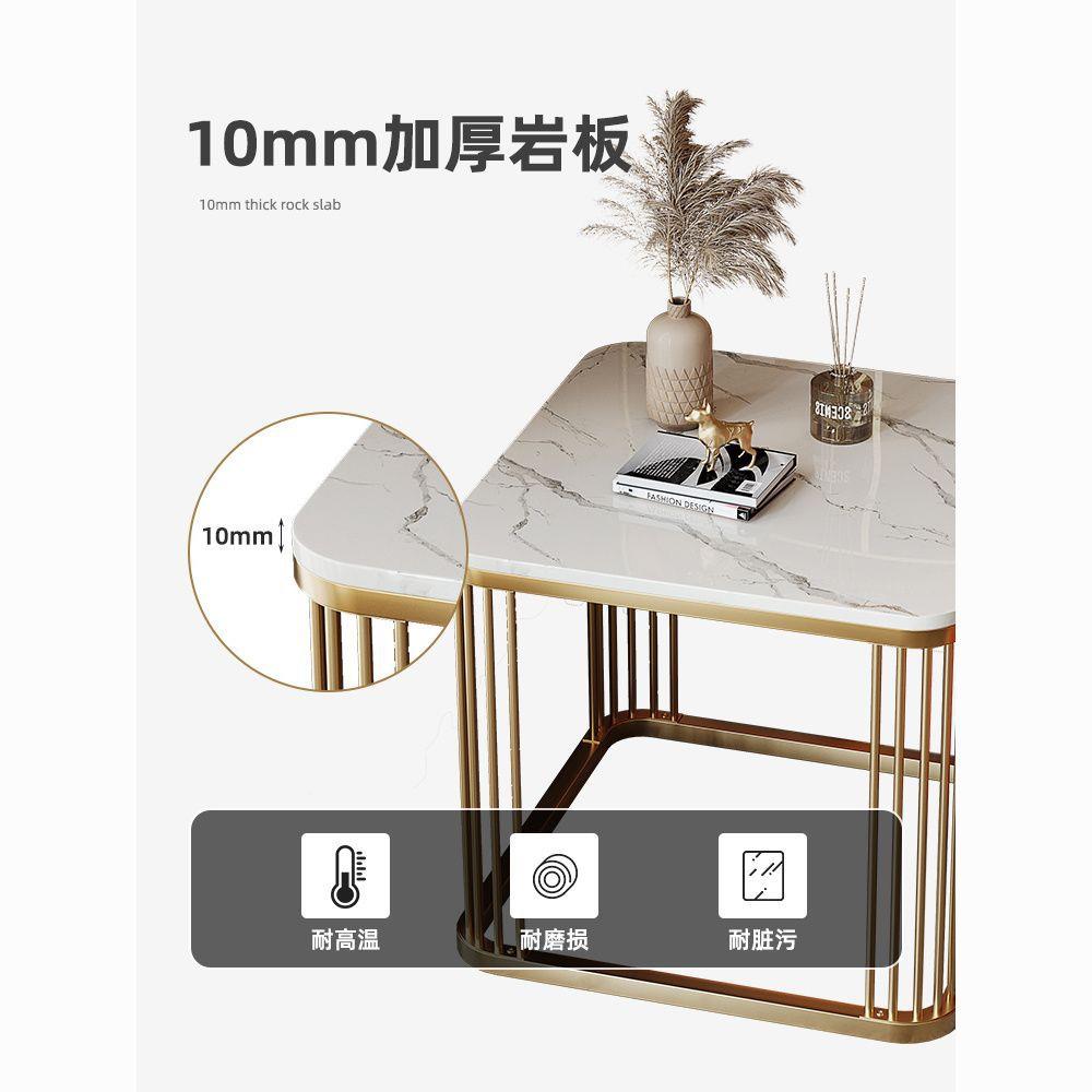 边几岩板茶几户小桌客厅VOR沙发边方柜阳台小角几型床边