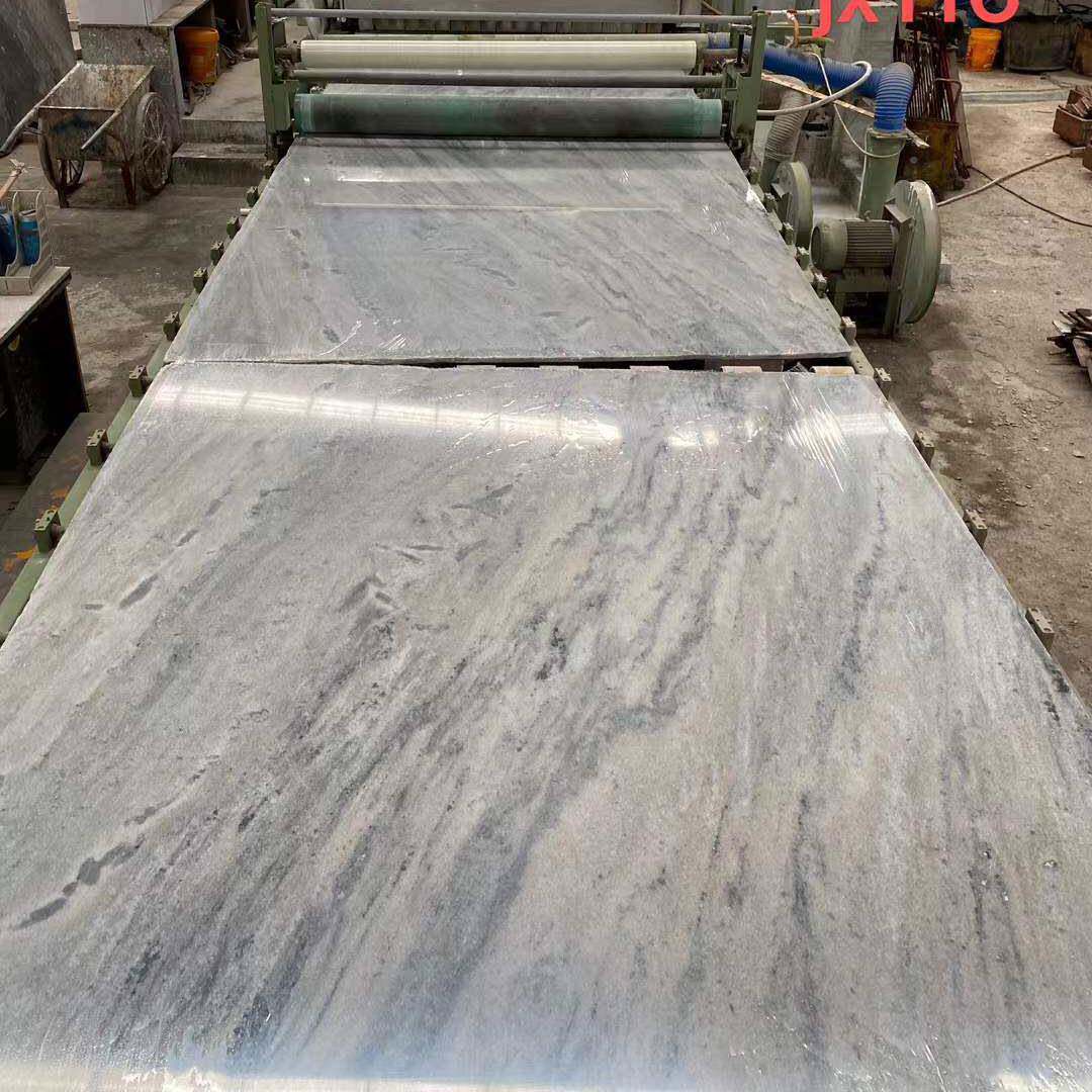 无品牌/石蓝大色多瑙河理石踏步楼梯材洗手池飘窗台面理石大天然