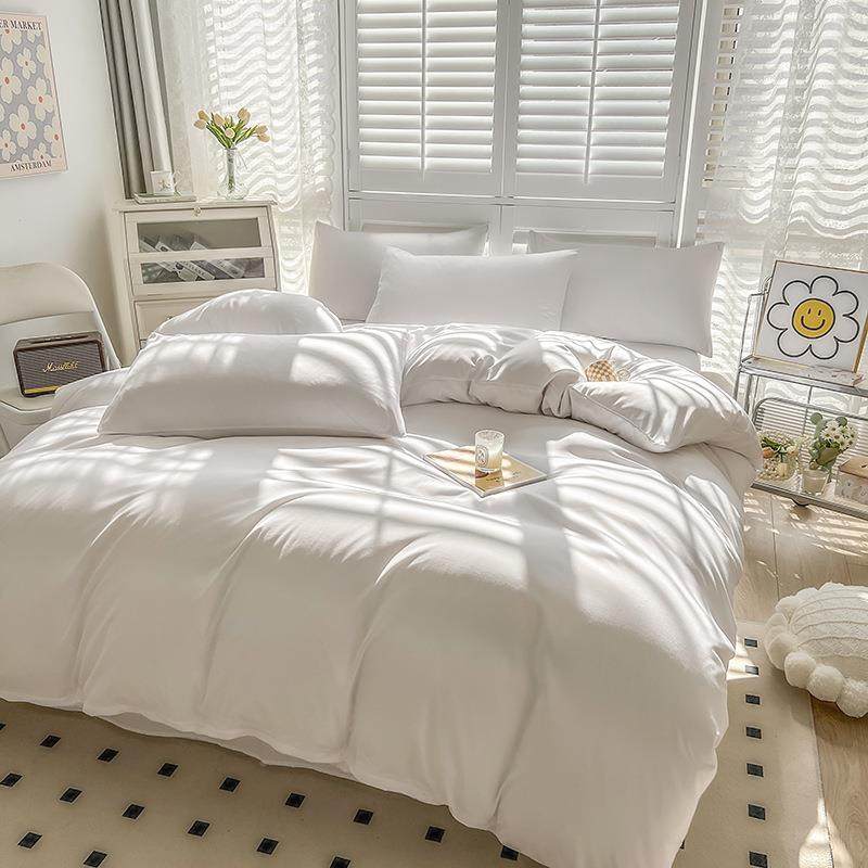 酒店被子一整七LZY20230套全套宾民宿馆用纯白色被套床上件套含被,床上用品,酒店床品套件,淘宝优惠券,粉丝福利购,淘宝优惠卷