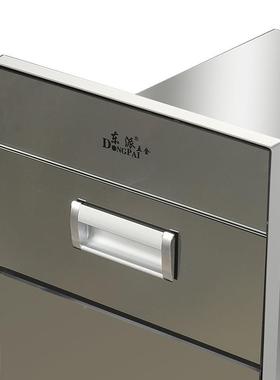 派厨嵌入式不锈钢镜面米箱房东高档OBK用家装米桶储米箱自动米柜