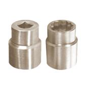 WET钛DO维度钛合金无磁FHZ工1 合金套筒头内六角套筒具头T5301