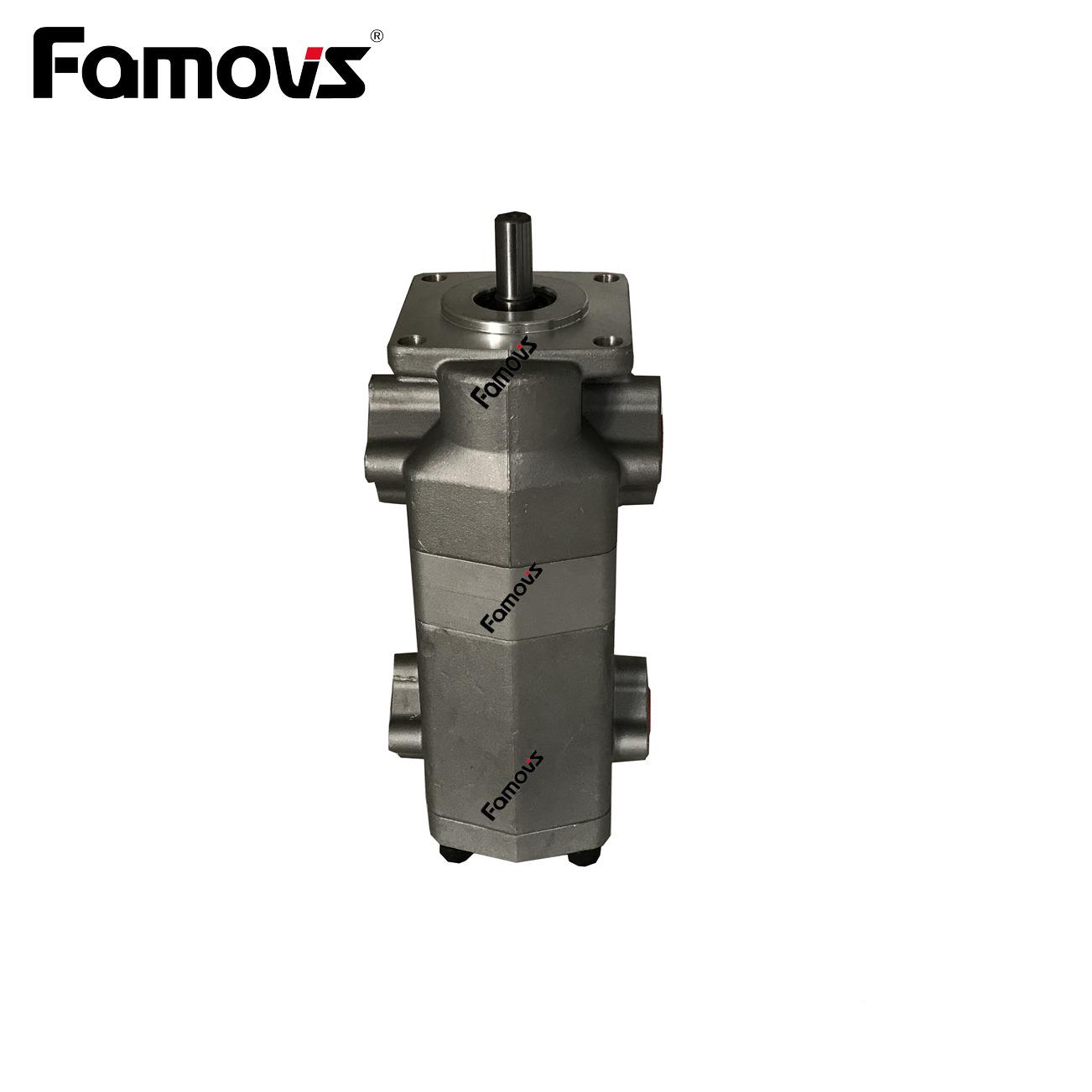 HP-3P33A-F30R明欣Famovs高压外齿轮泵三联齿轮泵HG-3FJV33GA