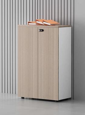 办储公室文件柜柜物柜打印机矮柜柜木质隔断边柜资料X0724134柜落