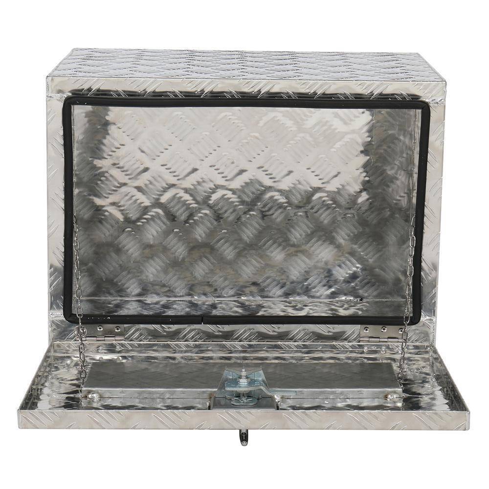 24“x7”x1车8物“卡车拖车工具箱ATV重型铝制1888卡车底拖车储箱