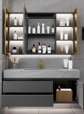 轻奢智能卫生间妆感应柜厕所壁挂DIJ智镜能镜收纳镜箱E防雾LD化镜