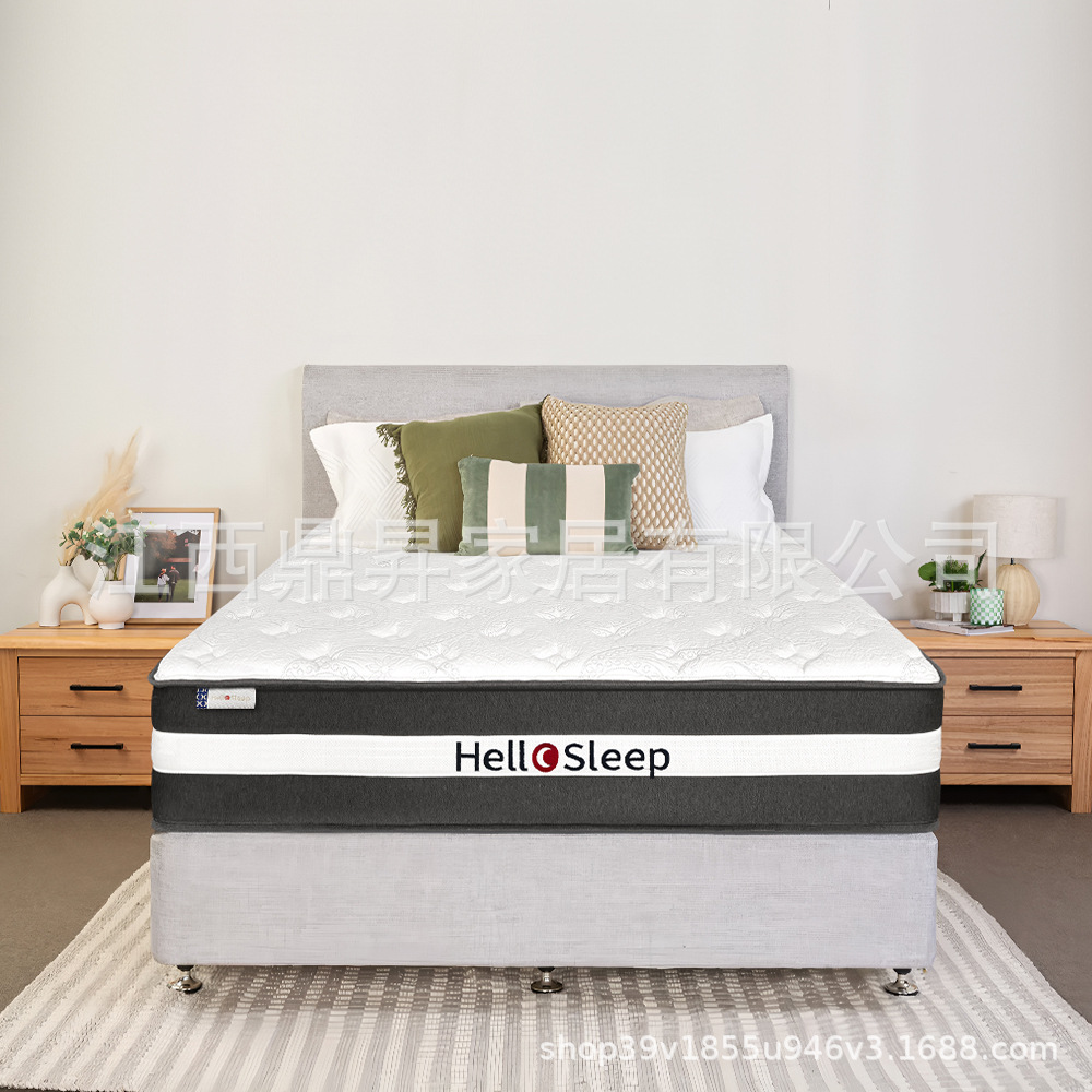 20cm酒店床垫记忆软厚高回弹不坍陷海绵弹簧乳胶透气护脊