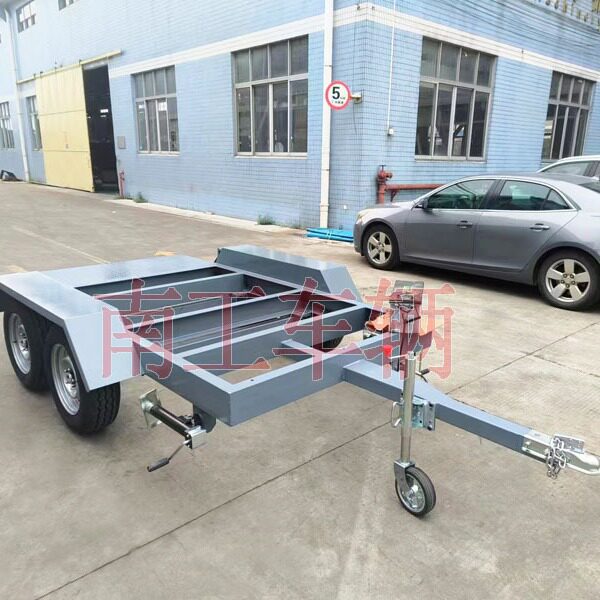 南工2吨ATV拖车骨架式轻型牵引工具拖车全挂车