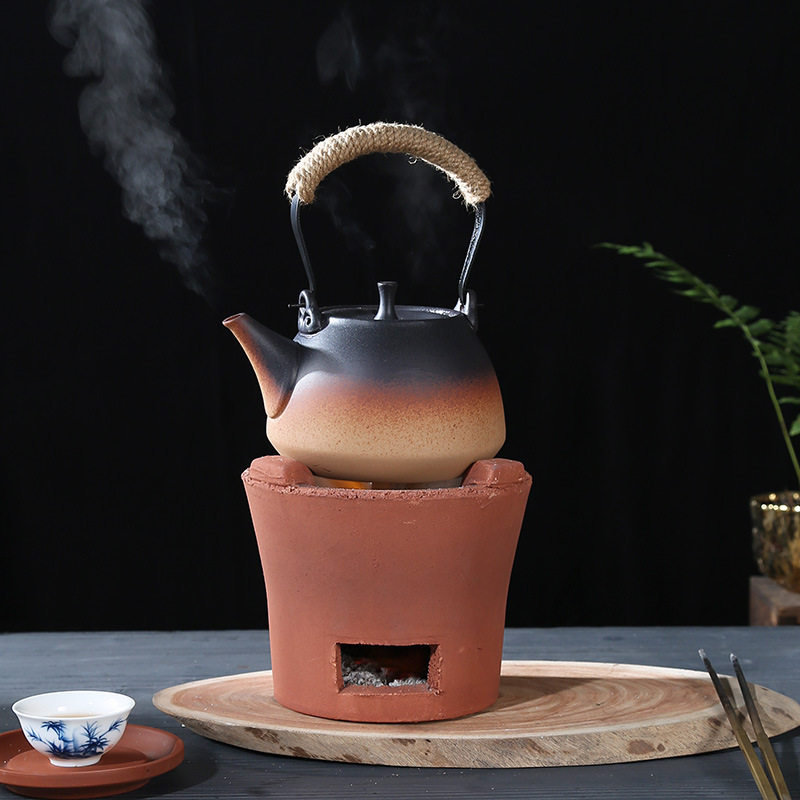 碳炉烧炭炉红泥炉小火炉围炉橄榄炭木炭功夫煮茶器家用烧水煮新款