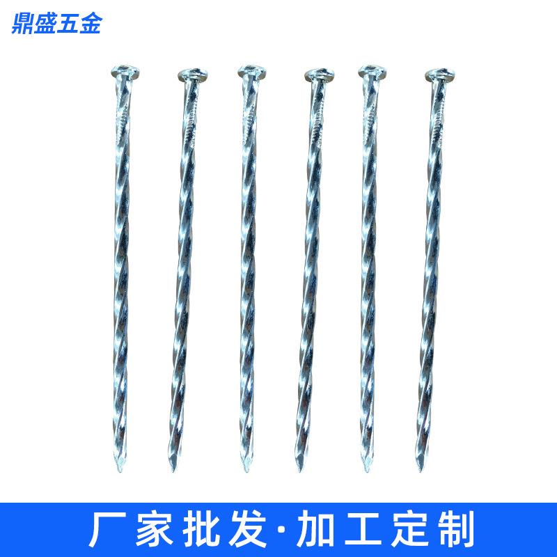 生产搓丝钉304/201不锈钢地板钉螺纹钉地龙骨麻花钉
