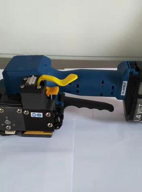 供应P322P323型国产手提电池充电式自动打包机收紧切断一体便携