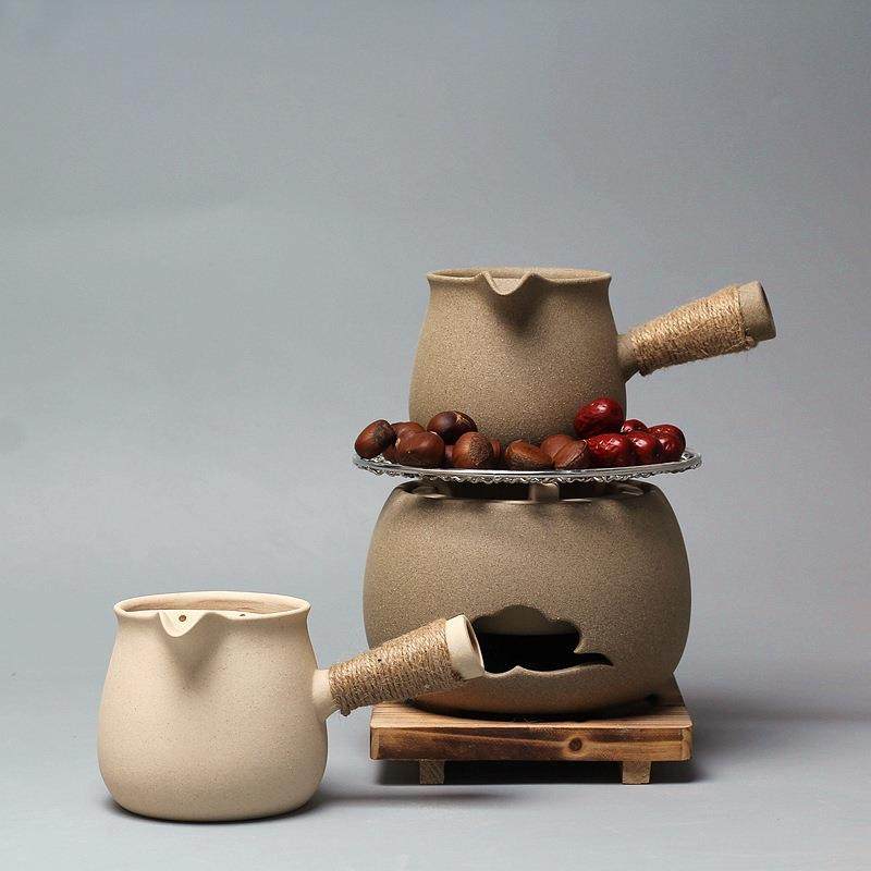 罐罐茶煮茶壶家用室内全套网红陶壶烤茶围炉煮茶茶壶单壶炭炉茶炉,纺织面料/辅料/配套,纺织机械配件,淘宝优惠券,粉丝福利购,淘宝优惠卷