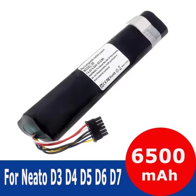 适配Neato D3 D4 D5 D6 D7充电电池14.4V 6500mAh锂离子充电电池