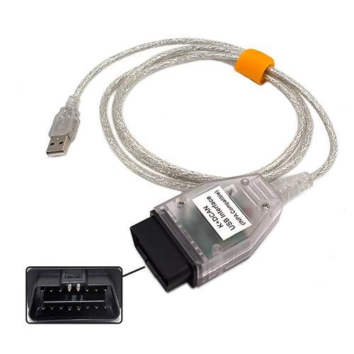 适用于宝马E系诊断线FT232芯片bmwinpaK+DCANK+CANOBD诊断仪