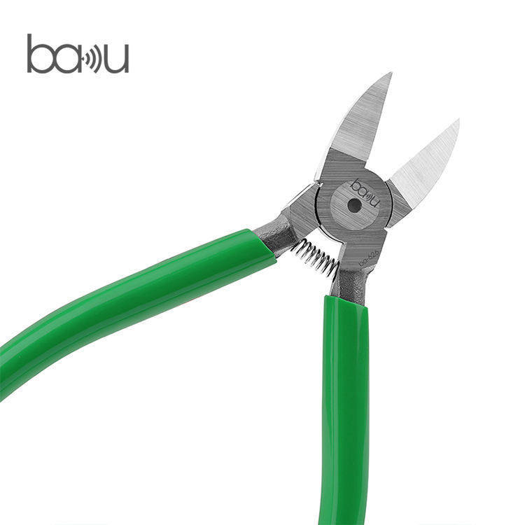 巴酷BA-626手动工具切割钳剪线钳Cr.V60C铬钒钢尖嘴扁嘴老虎钳6寸