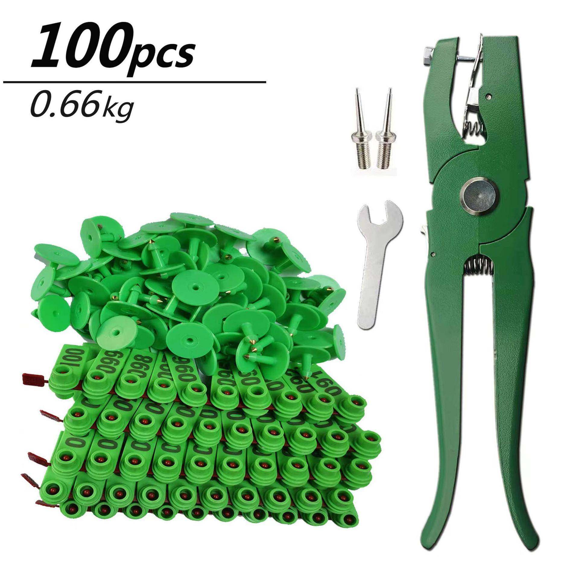 PE羊用耳标外贸套餐耳标钳牌针扳手螺母红黄蓝绿橙五色价格实惠,农用物资,其他肥料,淘宝优惠券,粉丝福利购,淘宝优惠卷