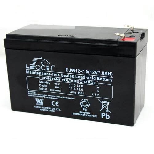 LEOCH理士蓄电池DJW12-7.0防火卷帘电瓶12V7AH/20HR电信系统专用