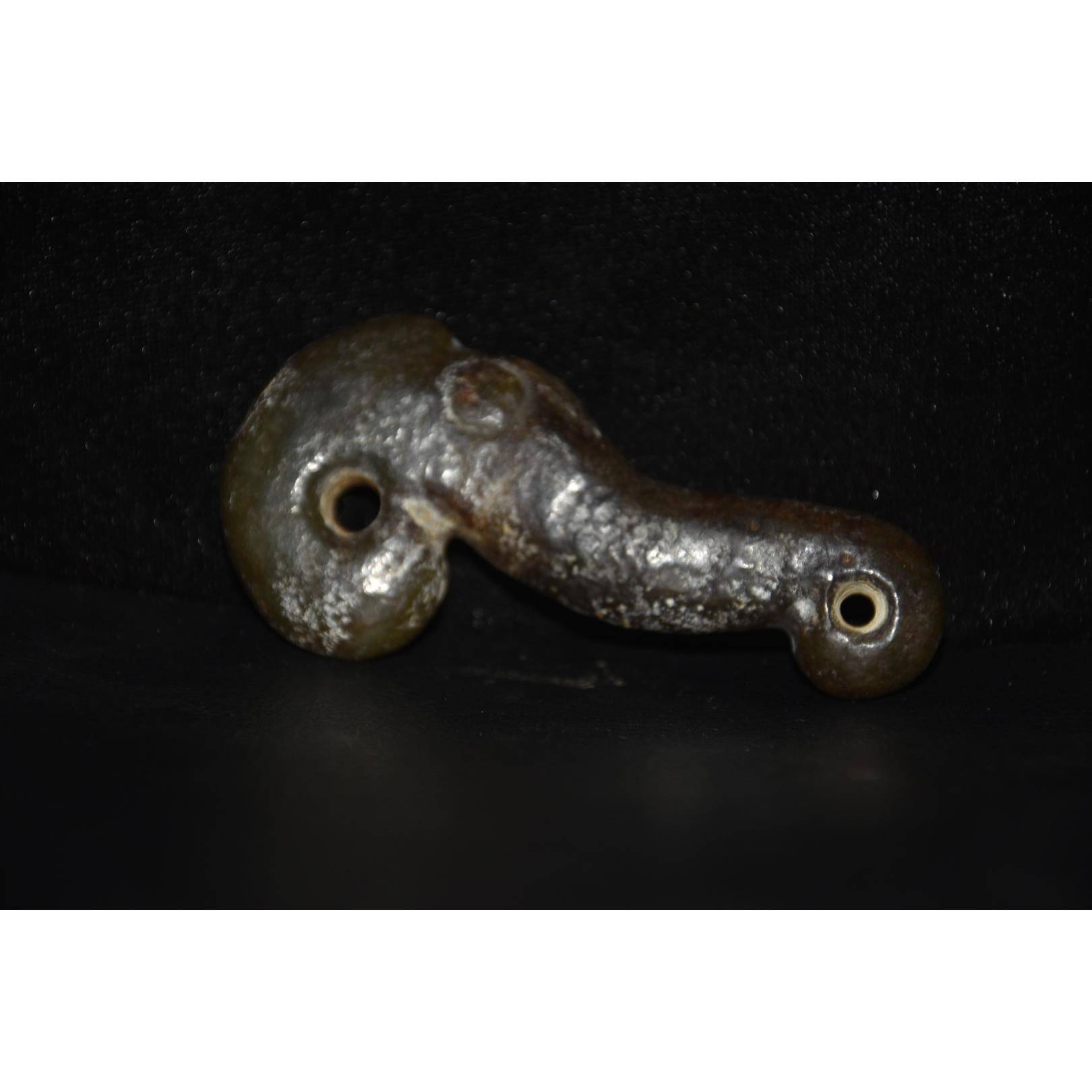 岫玉古玉老玉红山文化河磨玉古玩杂件仿古做旧收藏品