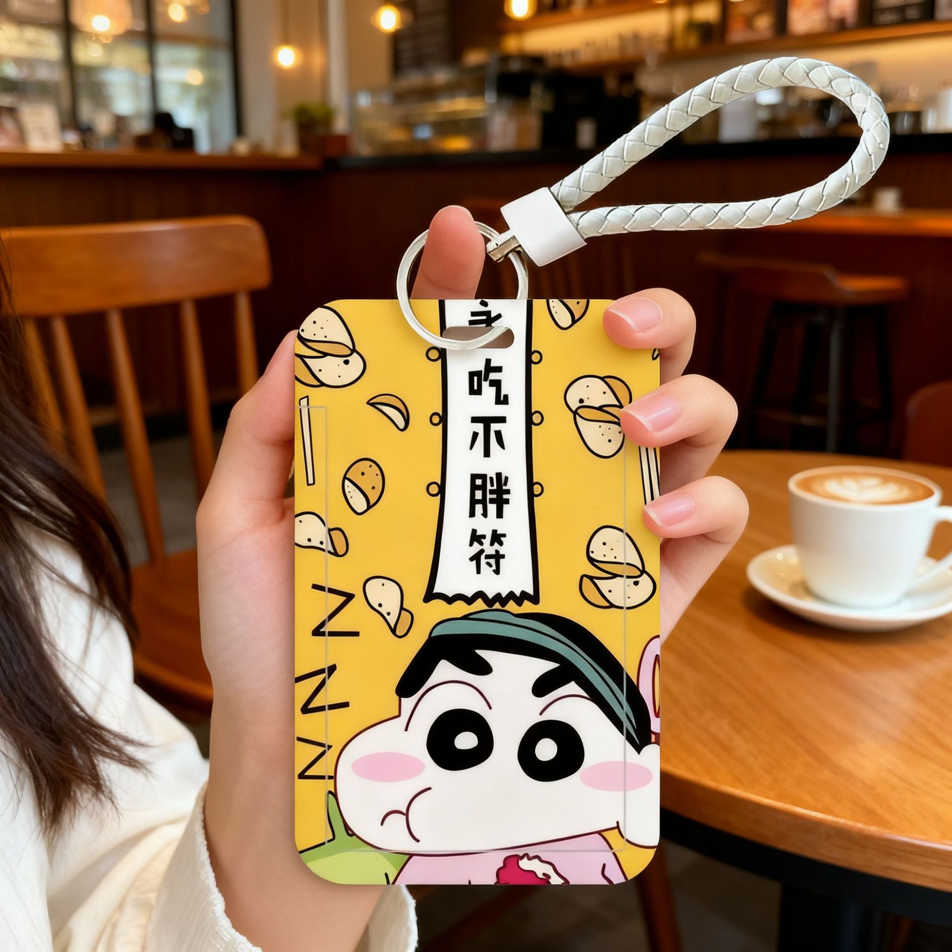 蜡笔小新卡套卡套动漫可爱风校卡