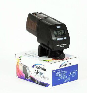 建荣 Dophin AF012鱼缸全自动定时喂食器液晶LED