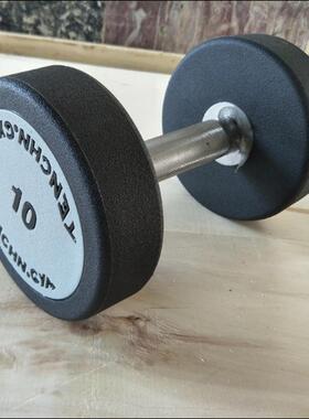 韦步CPU哑铃室内工作室商用健身房私教包胶固定哑铃配套器材