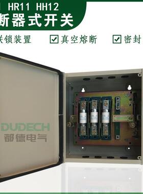 HH11/HR11/HH12-1000A1500A1600A2000A/3Z熔断器式开关带接地保护