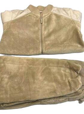 19新款防静电寒区冬季巡逻绒衣裤套装男防寒保暖土黄色保暖加绒