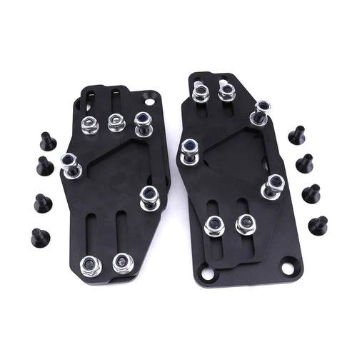 汽车改装GMLS发动机系列通用可调节滑动机脚支架适配器