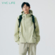 新款 2025年冬季 户外三防登山服外套 life风之旅冲锋衣男女同款 VVC