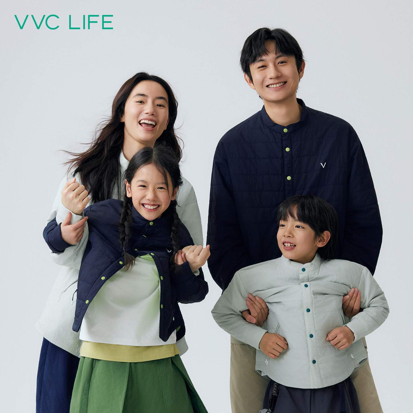 VVC life阳絮防水防风亲子款棉服2026年春季新款户外徒步