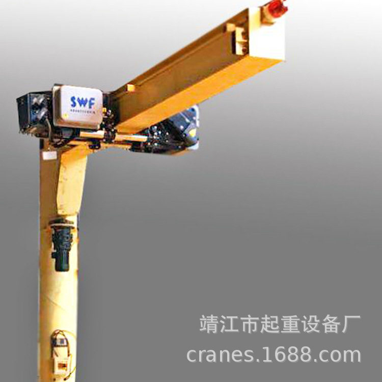 靖起旋臂吊生产厂家2T3T5T16T定柱式起重机占地小机械制造用